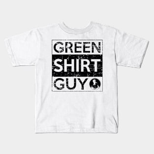Green Shirt Guy GreenShirtGuy Funny Political Anti-President Kids T-Shirt